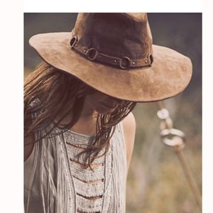 Free People Ring Leader Faux Suede hat